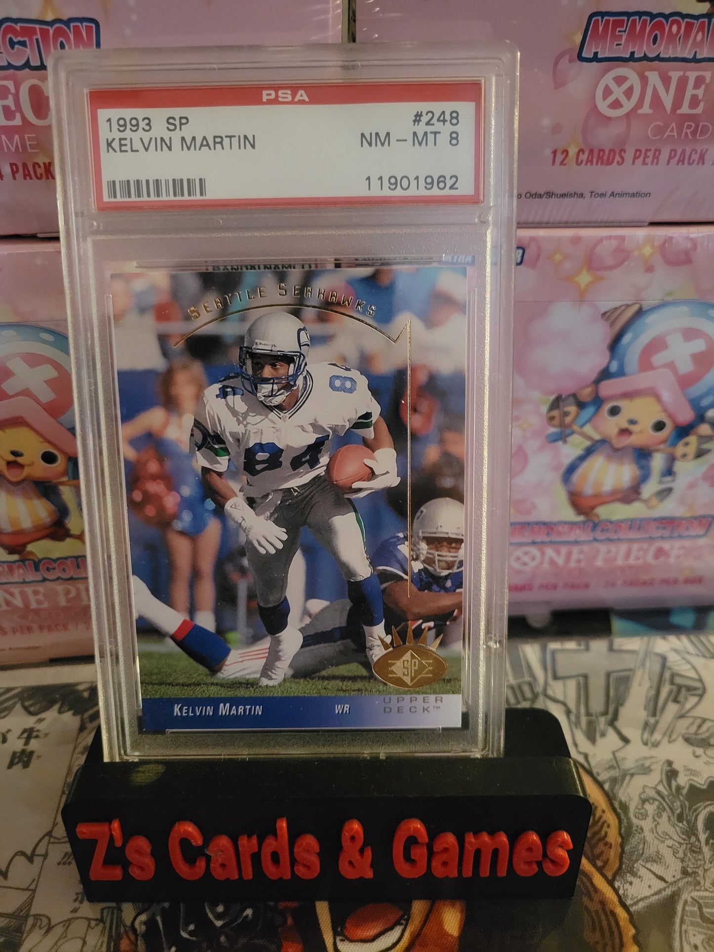 PSA 8 1993 Sp Kelvin Martin 248