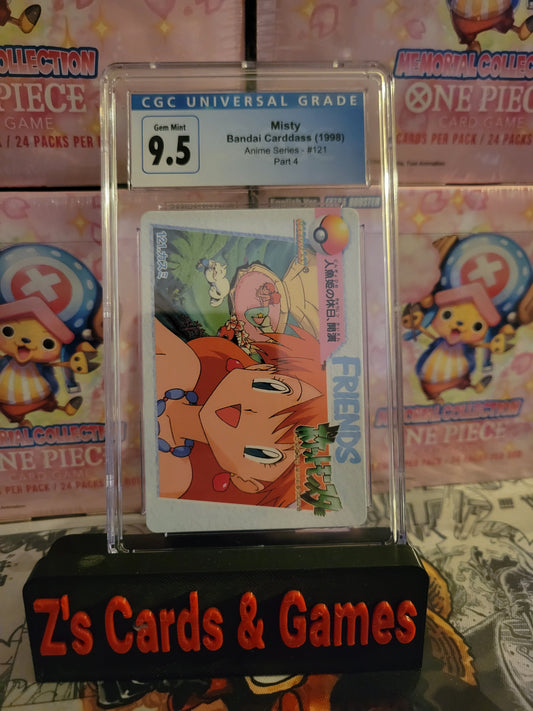 CGC 10 (Old Label 9.5) 1998 Anime Series Misty Anime Series (Vending Series) Part 4