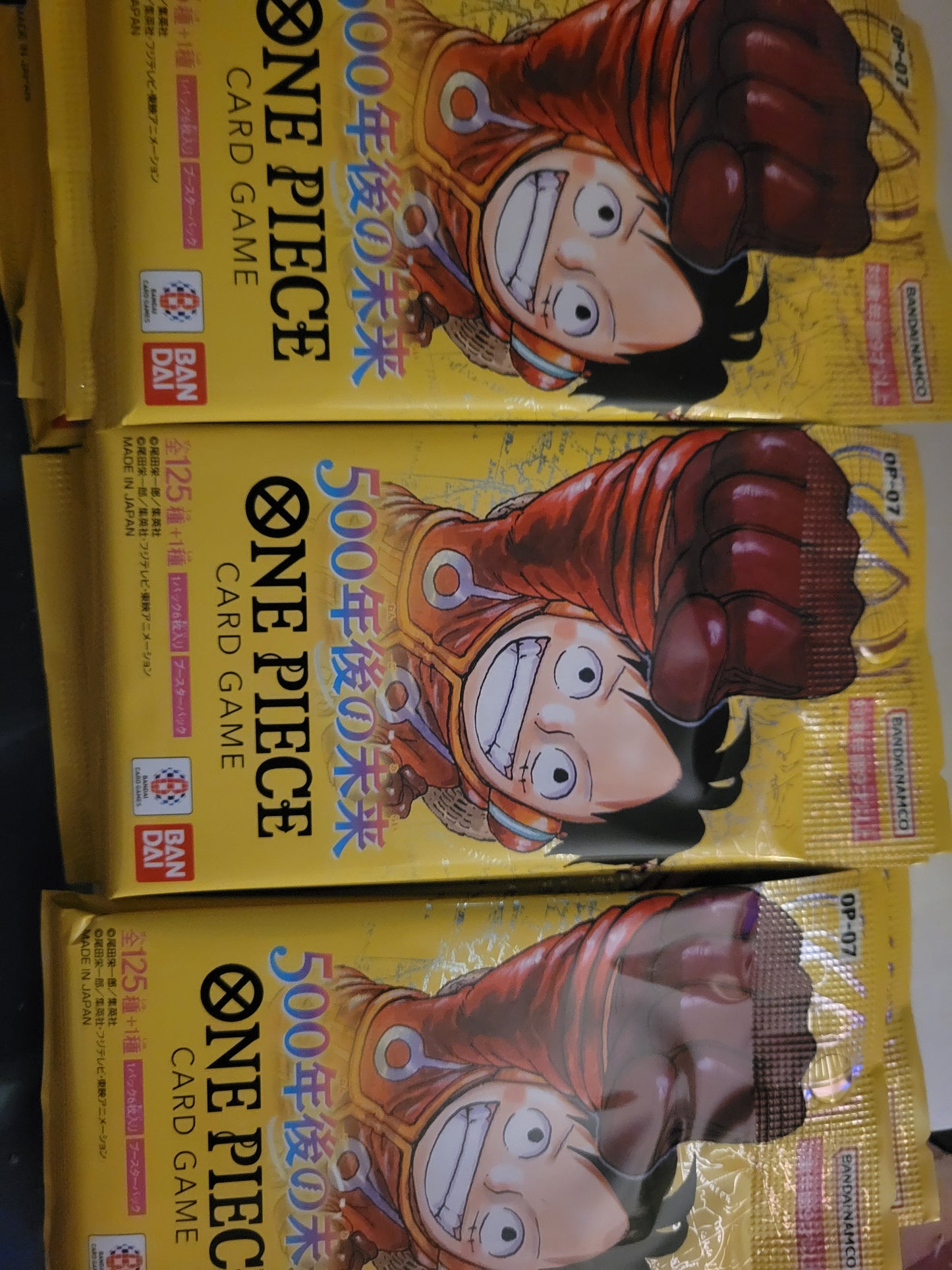 1 Pack of Japanese One Piece OP07 500 Years In The Future